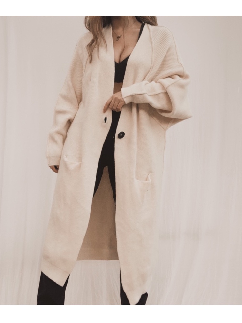 Free People Irreplaceable Oversized Duster Cardigan